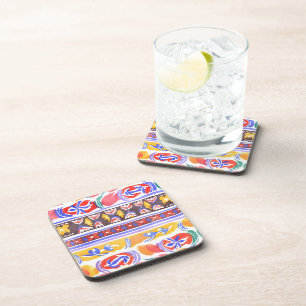 traditional Romanian decor Coaster