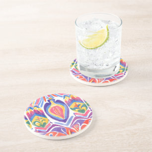 traditional Romanian decor Coaster