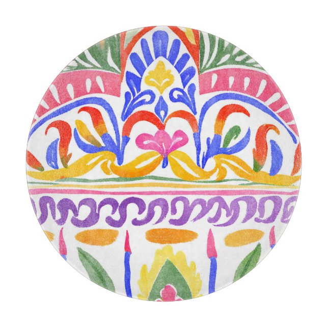 traditional Romanian decor Cutting Board (Front)