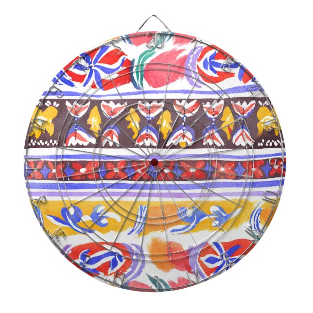 traditional Romanian decor Dartboard (Front)
