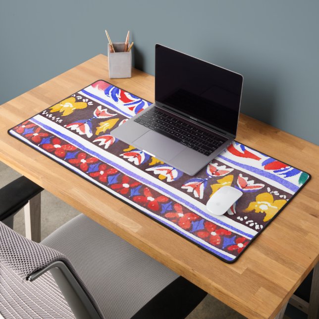 traditional Romanian decor Desk Mat (Office 2)