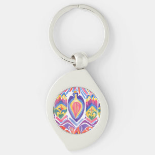 traditional Romanian decor Key Ring
