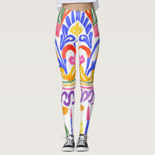 traditional Romanian decor Leggings