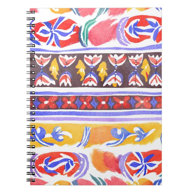 traditional Romanian decor Notebook (Front)