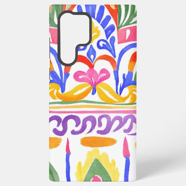 traditional Romanian decor Samsung Galaxy S22 Ultra Case (Back)