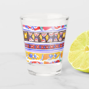 traditional Romanian decor Shot Glass