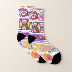 traditional Romanian decor Socks