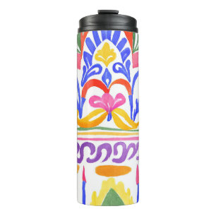 traditional Romanian decor Thermal Tumbler