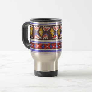 traditional Romanian decor Travel Mug