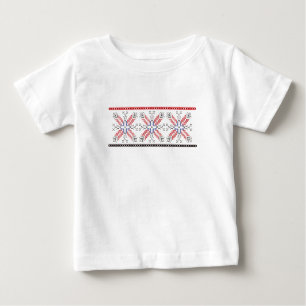 Traditional Romanian folk art motifs  Romania 1 Baby T-Shirt
