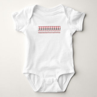 Traditional Romanian folk art motifs Romania 3 Baby Bodysuit