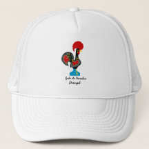 Traditional Rooster of Portugal in black 