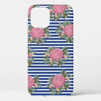Traditional Rose posy iPhone 12 Case