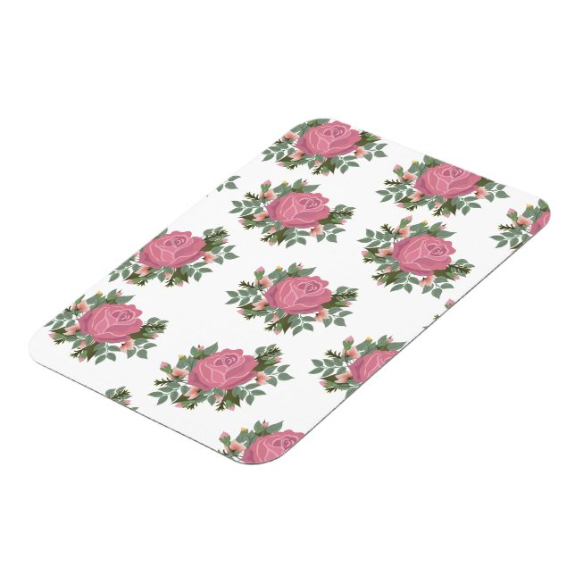 Traditional Rose posy Magnet (Left Side)