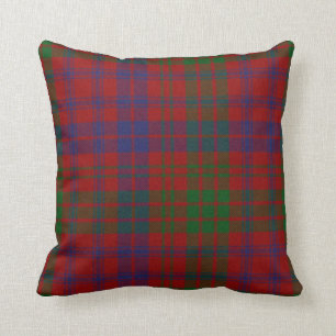 Traditional Ross Tartan Plaid Pillow