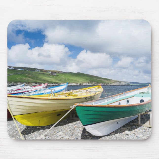 Traditional rowboats mouse mat (Front)