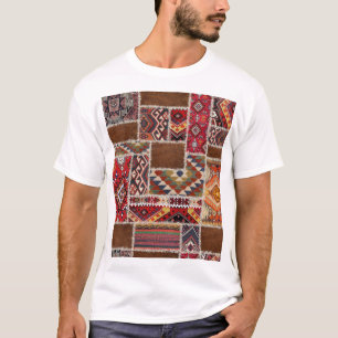 Traditional Rug Patchwork: Decorative Carpet Décor T-Shirt