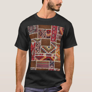 Traditional Rug Patchwork: Decorative Carpet Décor T-Shirt