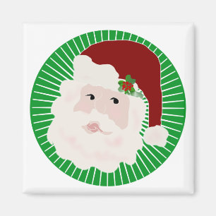 Traditional Santa Claus T-shirts and Gifts Magnet