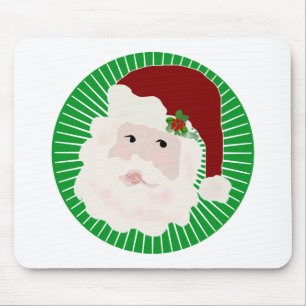 Traditional Santa Claus T-shirts and Gifts Mouse Mat