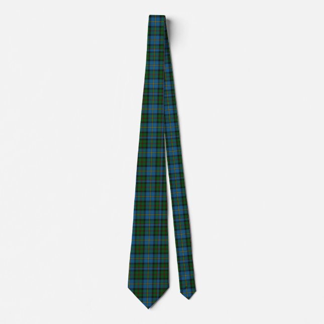 Traditional Scottish Plaid Clan MacLeod Neck Tie (Front)
