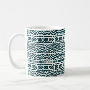 Traditional seamless ornament in folk, ethnic styl coffee mug