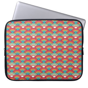 Traditional Seamless Pattern Elegant Design Laptop Sleeve