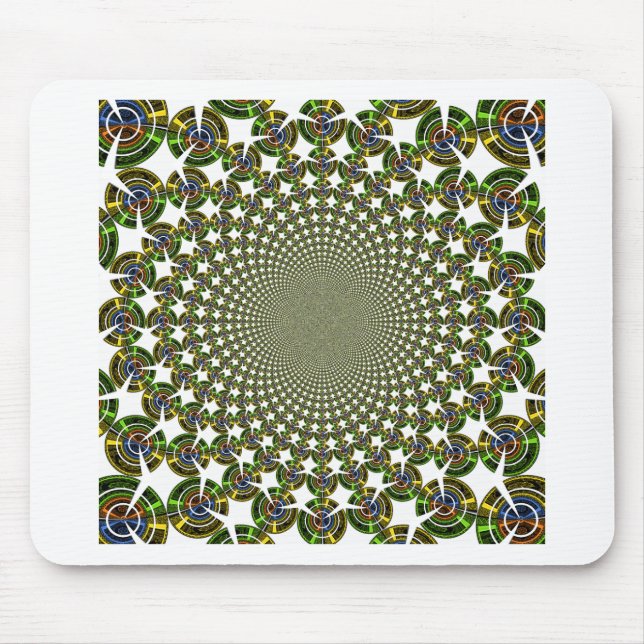 Traditional Seamless Sharks Mouse Mat (Front)