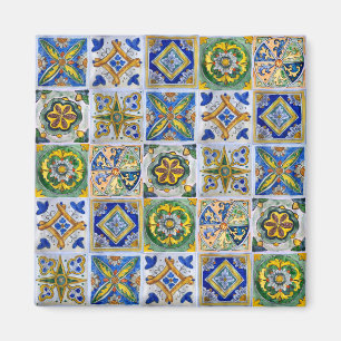 Traditional Sicilian Ceramic Refrigerator magnet