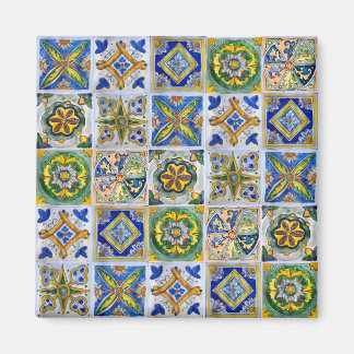 Traditional Sicilian Ceramic Refrigerator magnet