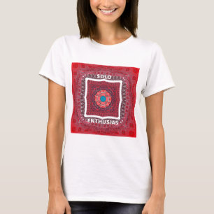 Traditional Sindhi Culture Ajrak Pattern Art Print T-Shirt
