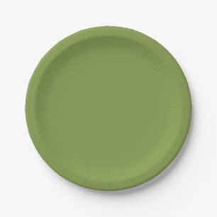 Traditional - Soft Green Paper Plates