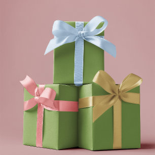 Traditional - Soft Green - Wrapping Paper Sheets