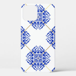 Traditional spain seamless pattern. Spanish cerami iPhone 12 Case