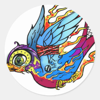 Traditional Sparrow Sticker