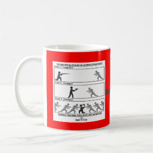Traditional Stages of Zombie Engagement Coffee Mug