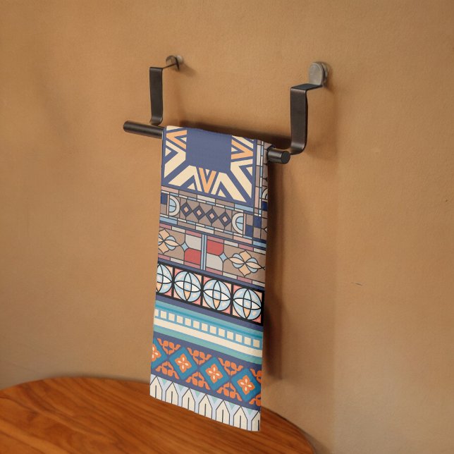 Traditional Style Art Tea Towel (Kitchen Towel)