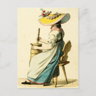 Traditional Swiss Costume of Unterwalden Postcard