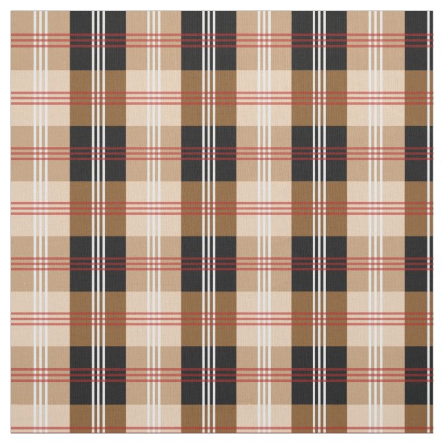 Traditional tartan plaid fabric (Swatch)