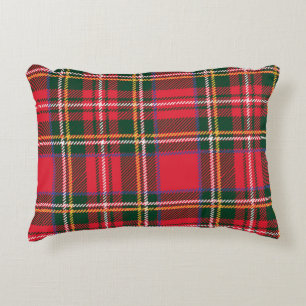 Traditional Tartan Plaid Seamless Wallpaper Decorative Cushion
