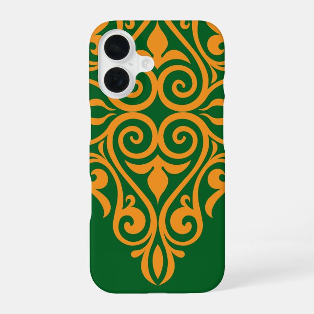 Traditional Tattoo Art Inspired Design iPhone 16 Case (Back)