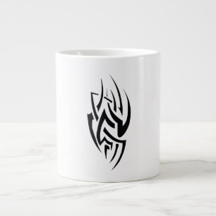 Traditional Tattoo Art Inspired Design Large Coffee Mug