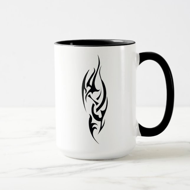 Traditional Tattoo Art Inspired Design Mug (Right)