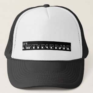 Traditional Tattoo Letters Black Trucker Hat