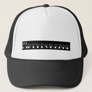 Traditional Tattoo Letters Black Trucker Hat