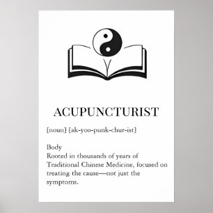 Traditional TCM Wall Art for Acupuncturist