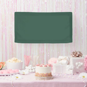 Traditional - Teal Green Banner