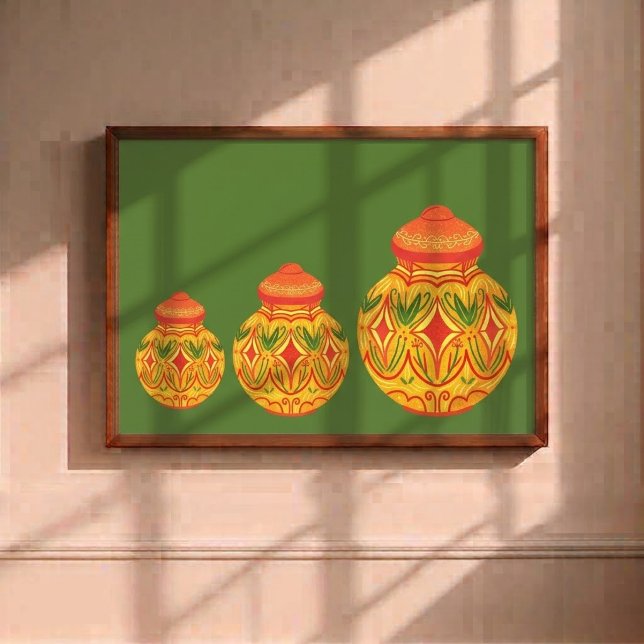 Traditional Terracotta Pottery Wall Art (Creator Uploaded)