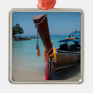 Traditional Thai Boat Metal Tree Decoration