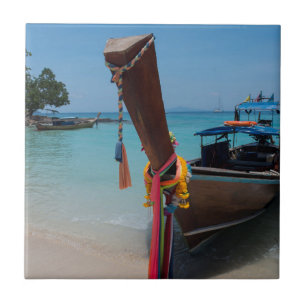 Traditional Thai Boat Tile